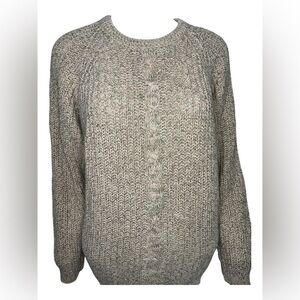 Medium Vintage Authentic Whipp Women's Ramie Crochet knit Sweater